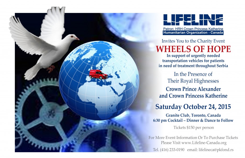 Lifeline Canada Wheels of Hope